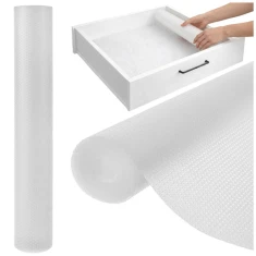 Протиковзкий килимок для шухляд Ruhhy 500x50 см White (5900779961579)