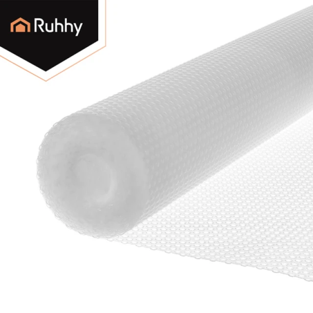 Протиковзкий килимок для шухляд Ruhhy 500x50 см White (5900779961579)