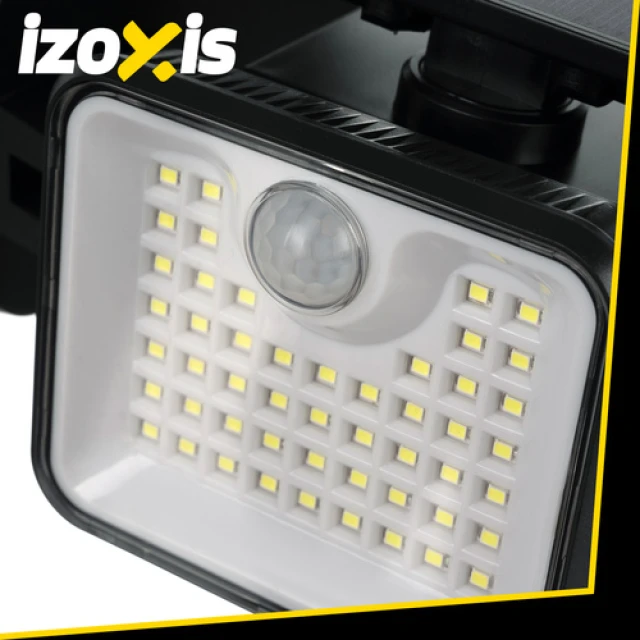 Світильник садовий сонячний Izoxis 180 LED з датчиком руху IP65 (5900779961609)