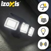 Світильник садовий сонячний Izoxis 180 LED з датчиком руху IP65 (5900779961609)