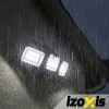 Світильник садовий сонячний Izoxis 180 LED з датчиком руху IP65 (5900779961609)
