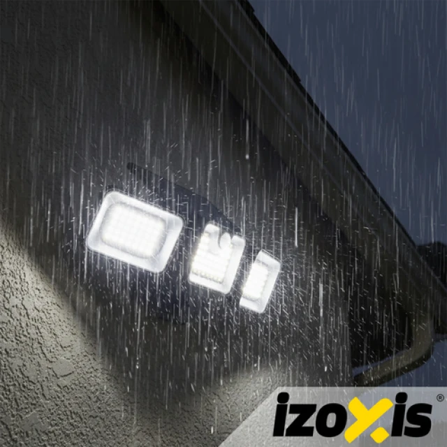 Світильник садовий сонячний Izoxis 180 LED з датчиком руху IP65 (5900779961609)