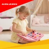 Розвиваюча сенсорна книжка-маніпуляція Kruzzel Pink (5900779961616)