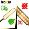 Торшер Izoxis LED 180 см з пультом ДК і таймером Black (5900779961630)