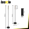 Торшер Izoxis LED 180 см з пультом ДК і таймером Black (5900779961630)