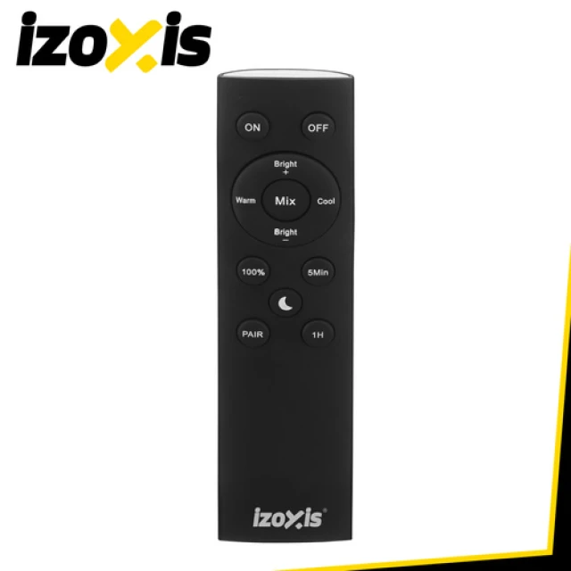 Торшер Izoxis LED 180 см з пультом ДК і таймером Black (5900779961630)