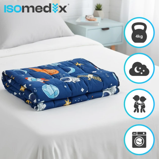 Обважнена ковдра Isomedix 100x150 см 4 кг (5900779961678)