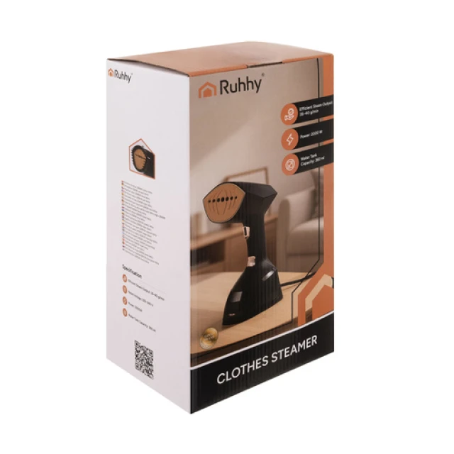 Відпарювач Ruhhy Velira 2000 Вт Black (5900779961685)