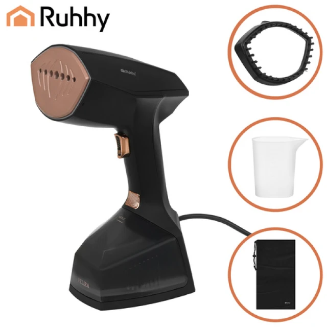 Відпарювач Ruhhy Velira 2000 Вт Black (5900779961685)