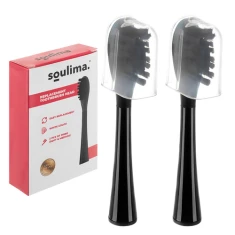 Насадки для зубної щітки Soulima 2 шт Black (5900779961838)