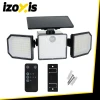 Світильник садовий сонячний Izoxis 167 LED 500 lm з пультом ДК і датчиком руху (5900779961869)