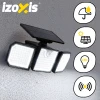 Світильник садовий сонячний Izoxis 167 LED 500 lm з пультом ДК і датчиком руху (5900779961869)