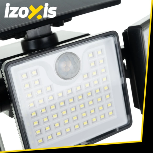 Світильник садовий сонячний Izoxis 167 LED 500 lm з пультом ДК і датчиком руху (5900779961869)