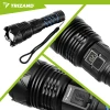 Ліхтарик тактичний Trizand 26949 1500 лм USB-C 5000 мАг Black (5900779961883)