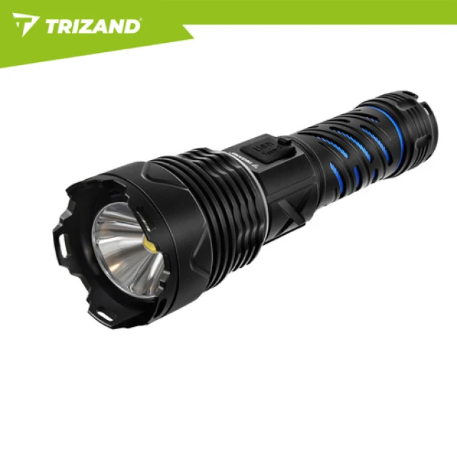 Ліхтарик тактичний Trizand 26949 1500 лм USB-C 5000 мАг Black (5900779961883)