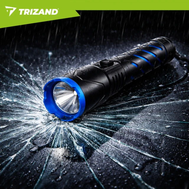 Ліхтарик тактичний Trizand 26950 800 лм USB-C 5000 мАг Black (5900779961890)
