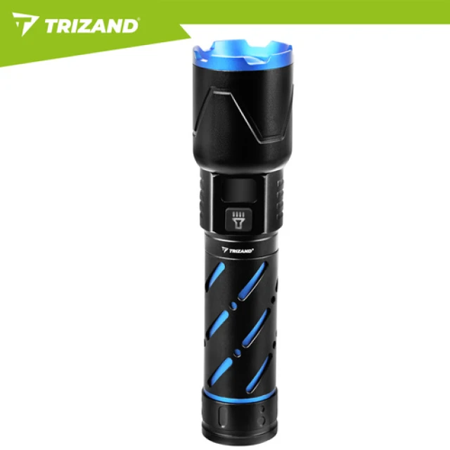 Ліхтарик тактичний Trizand 26950 800 лм USB-C 5000 мАг Black (5900779961890)