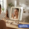 Дзеркало косметичне Soulima LED складне з підсвічуванням (5900779961906)