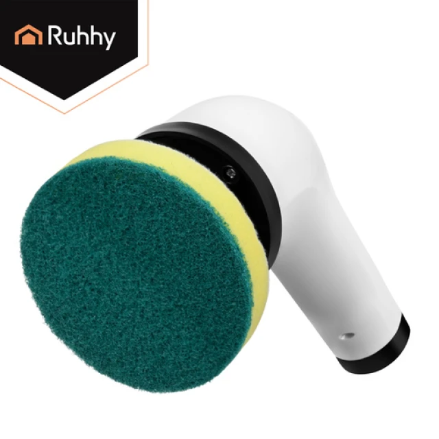Електрична щітка для ванної Ruhhy 27015 USB 9 насадок (5900779961944)