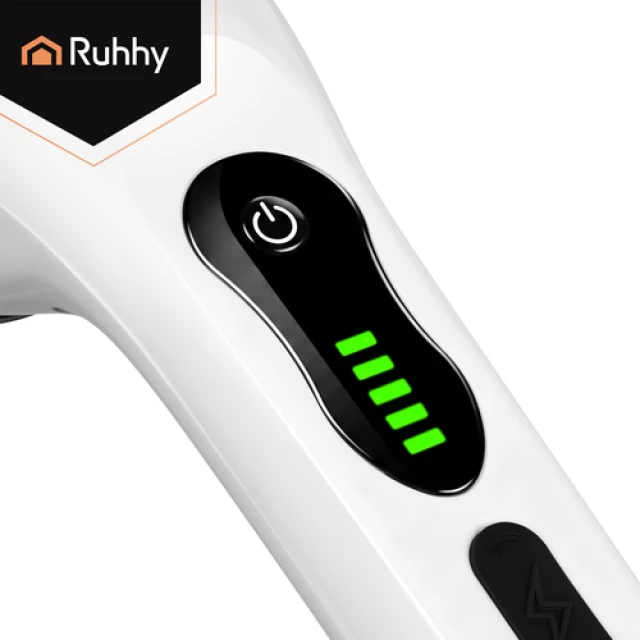 Електрична щітка для ванної Ruhhy 27015 USB 9 насадок (5900779961944)