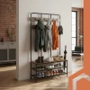 Стелаж з вішаком Ruhhy 27036 182 см з лавкою (5900779961999)
