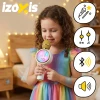 Микрофон караоке беспроводной Izoxis 27047 Bluetooth White (5900779962057)