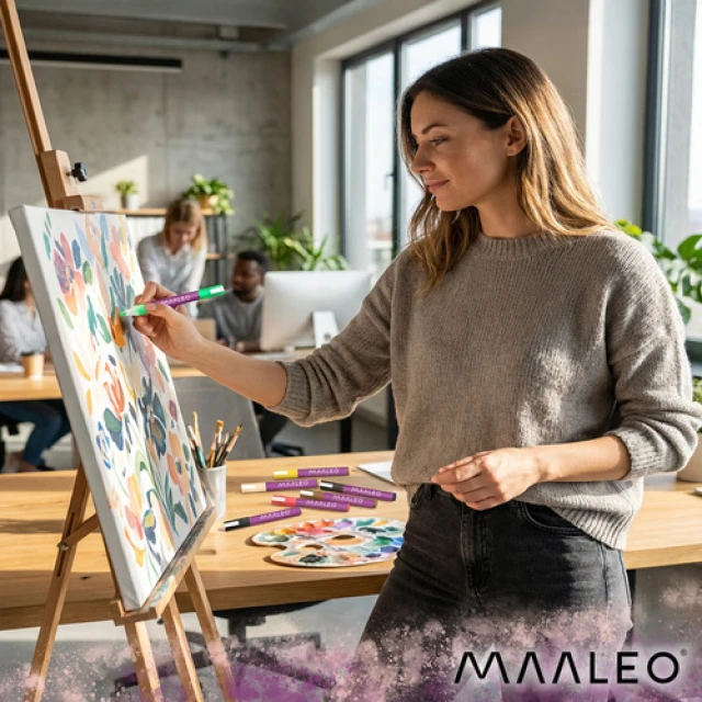 Набір акрилових маркерів Maaleo 8 шт (5900779962101)