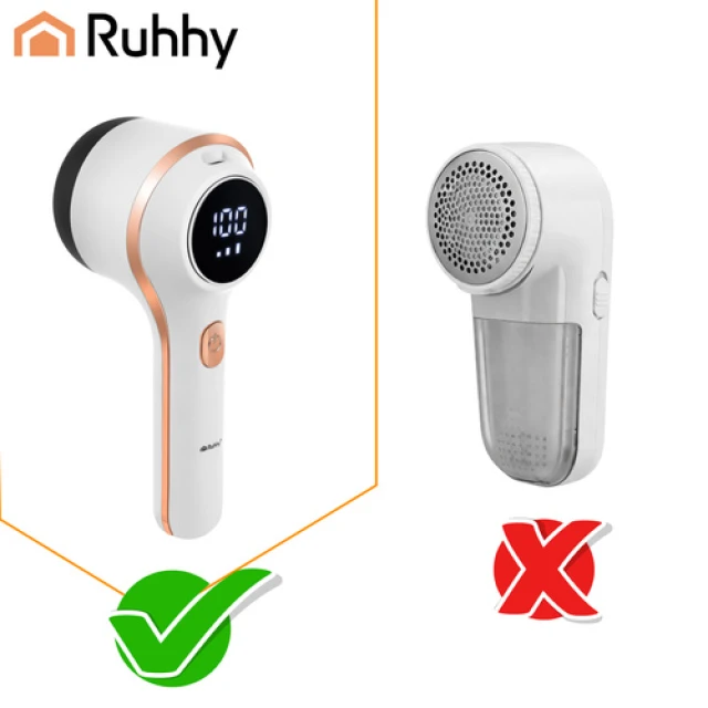 Машинка для видалення катишків Ruhhy 27131 бездротова з USB-C (5900779962194)