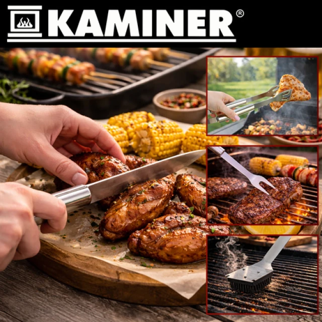 Набір для гриля Kaminer 6 предметів (5900779962217)