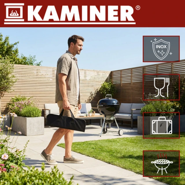 Набір для гриля Kaminer 5 предметів (5900779962231)