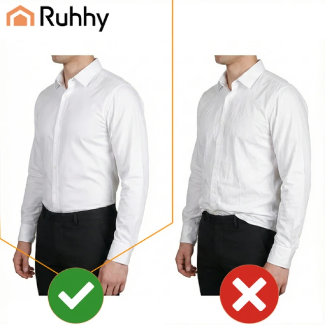 Подтяжки для рубашки мужские Ruhhy Black (5900779962316)