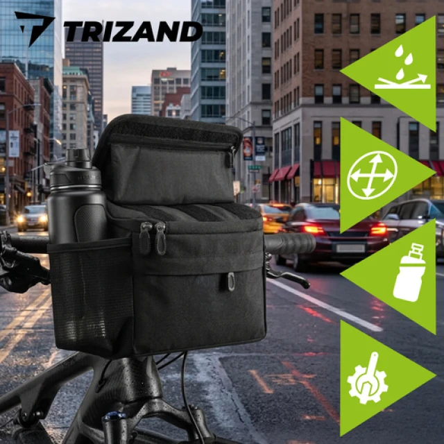 Велосипедний тримач для телефону сумка на кермо Trizand 27239 (5900779962378)