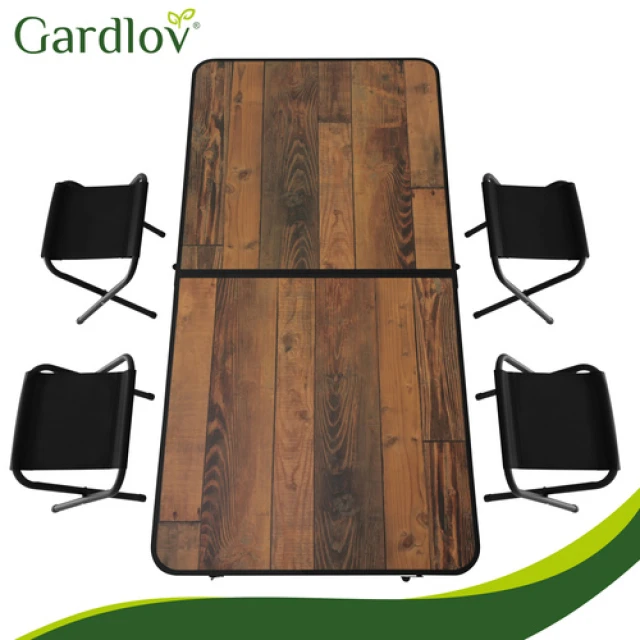 Стіл садовий складний + Gardlov 4 стільці (5900779962422)