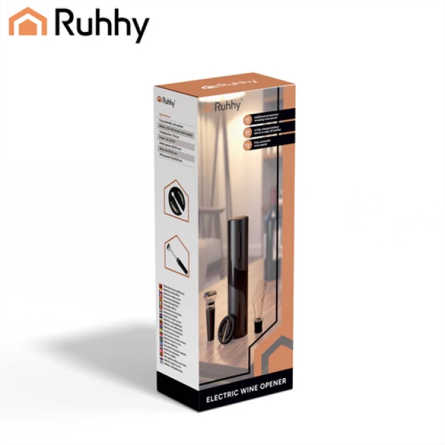 Електричний штопор Ruhhy 27312 з USB набір 4 предмети (5900779962484)