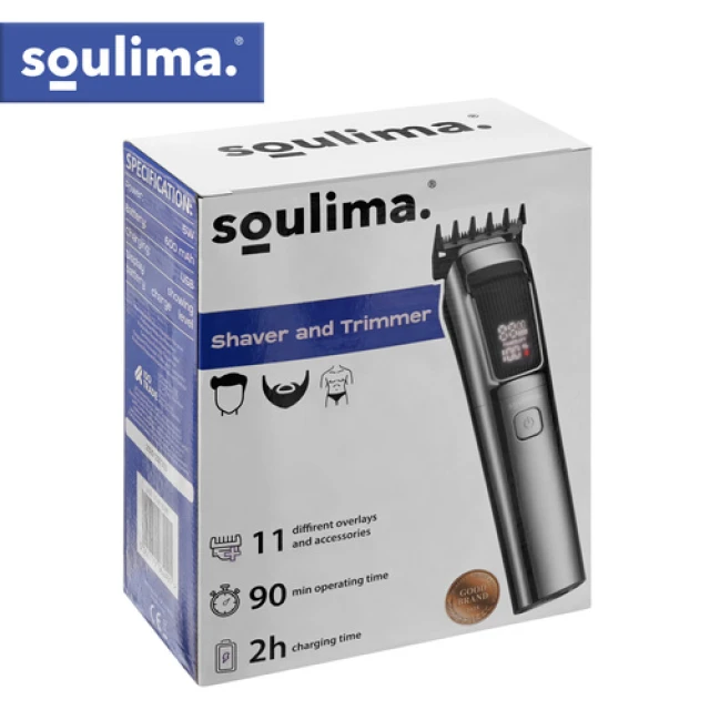 Машинка для стрижки Soulima 27313 8 в 1 (5900779962491)