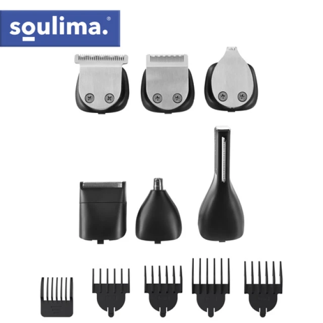 Машинка для стрижки Soulima 27313 8 в 1 (5900779962491)