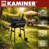 Садовий гриль вугільний з кришкою Kaminer 82x51x117 см (5900779962514)