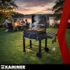 Садовий гриль вугільний з кришкою Kaminer 116x55x110 см (5900779962545)