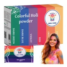 Набір кольорового порошку Holi Cow 6 шт x 100 г (5900779962637)