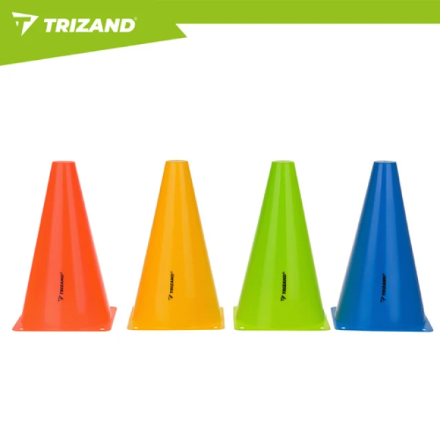 Тренувальні конуси Trizand 23 см 10 шт (5900779962705)