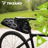 Сумка велосипедна підсідельна Trizand 12 л Black (5900779962736)