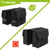 Велосипедна сумка на багажник подвійна Trizand 28 л (5900779962743)