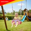 Гойдалка для дітей Kruzzel 3 в 1 Pastel (5900779962750)