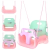 Гойдалка для дітей Kruzzel 3 в 1 Pastel (5900779962750)