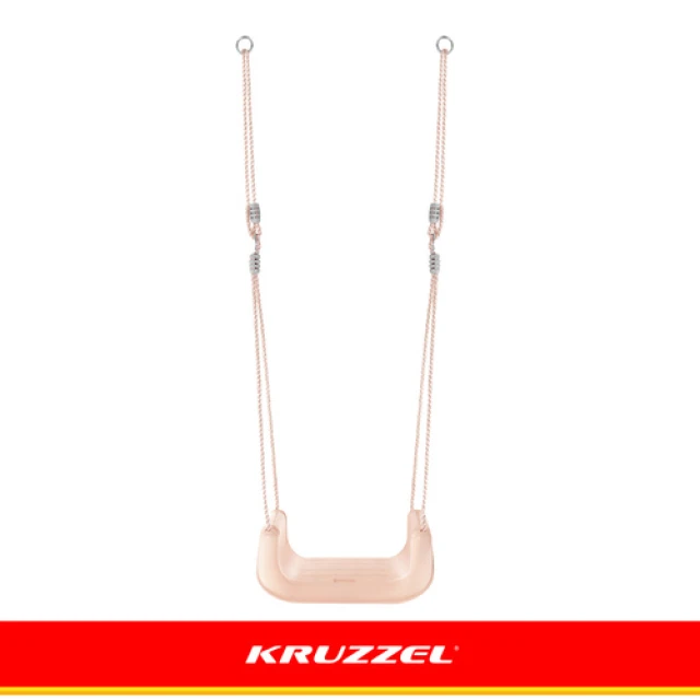 Гойдалка для дітей Kruzzel 3 в 1 Grey-Beige (5900779962767)