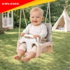 Гойдалка для дітей Kruzzel 3 в 1 Grey-Beige (5900779962767)