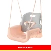 Гойдалка для дітей Kruzzel 3 в 1 Grey-Beige (5900779962767)