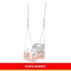 Гойдалка для дітей Kruzzel 3 в 1 Grey-Beige (5900779962767)