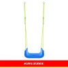 Гойдалка для дітей Kruzzel 3 в 1 Green-Blue (5900779962774)