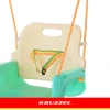 Гойдалка для дітей Kruzzel 3 в 1 Cream-Turquoise (5900779962781)
